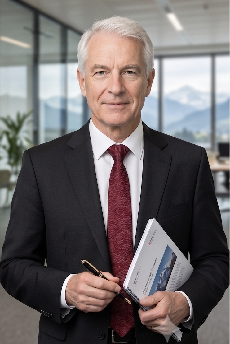 Retirement specialist, portrait